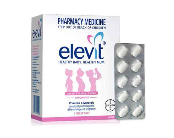 Vitamin tổng hợp Elevit cho bà bầu