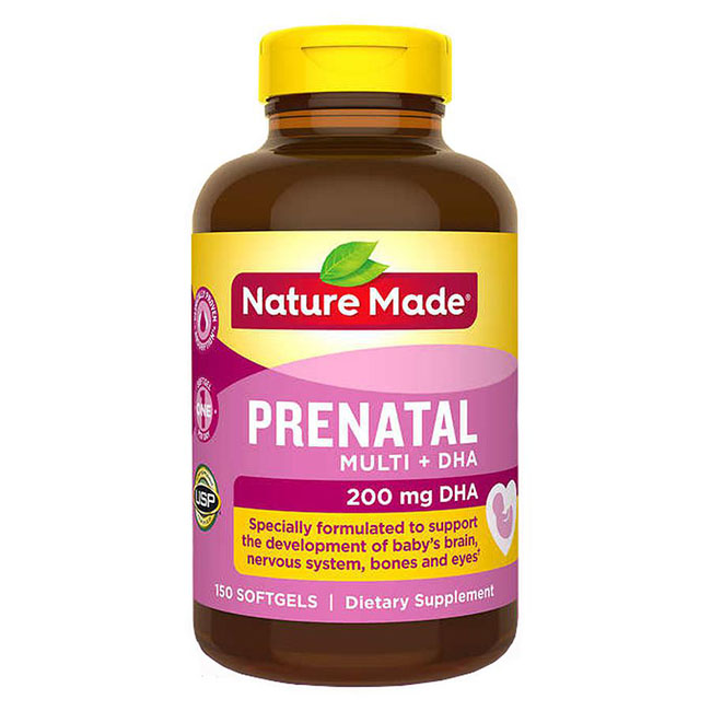 Vitamin tổng hợp Nature Made Prenatal Multi +DHA Mỹ