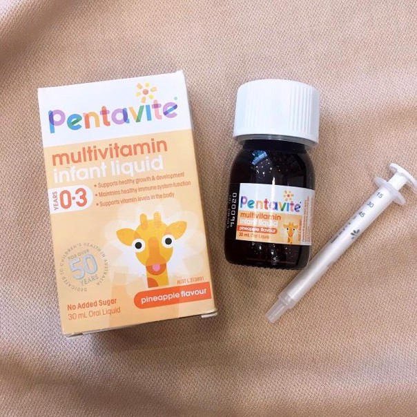 Pentavite Vitamin tổng hợp cho bé 0 - 3 tuổi