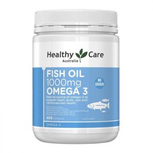 dầu cá healthy care fish oil mẫu mới