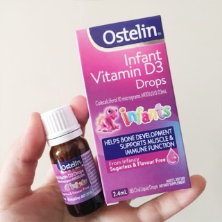 Ostelin vitamin d3 drop giúp bé bổ sung vitamin D